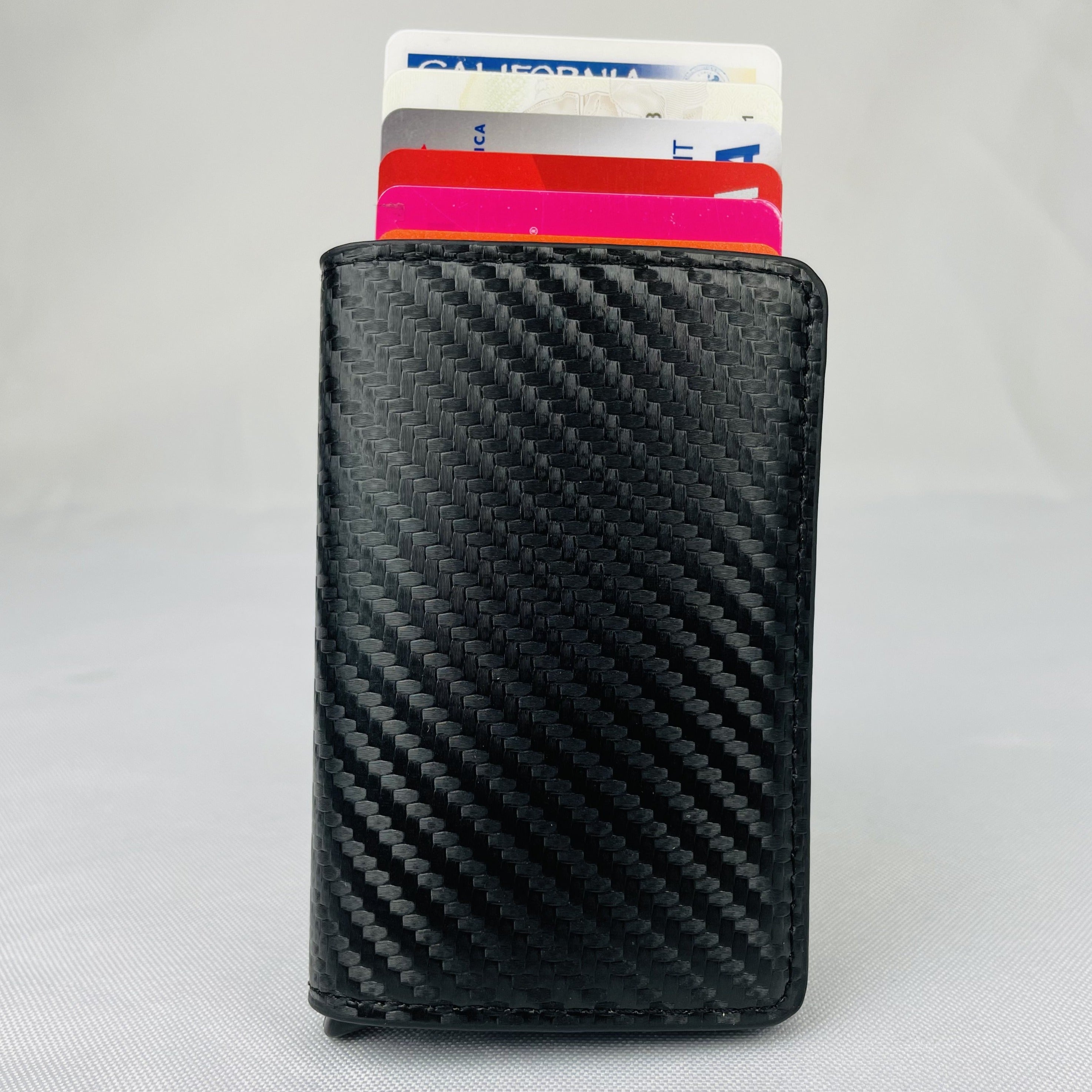 Carbon fiber wallet with cardholder